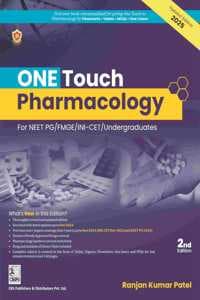 Cover of One Touch Pharmacology For Neet PG FMGE INI Cet Undergraduates