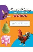 Cover of Cursive Writing Trace & Write Words