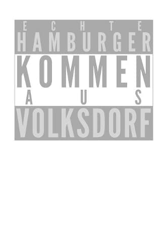 Cover of Echte Hamburger kommen aus Volksdorf