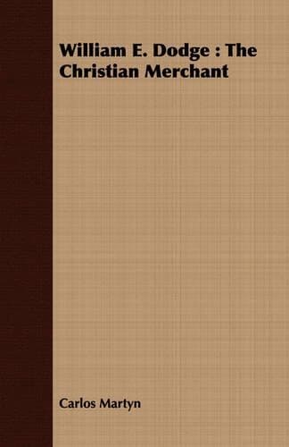 Cover of William E. Dodge