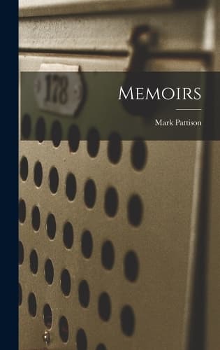 Cover of Memoirs