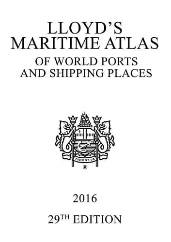Cover of Lloyd's Maritime Atlas of World Ports and Shipping Places 2016
