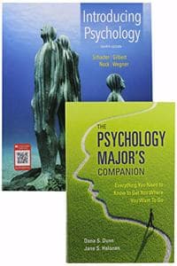 Cover of Introducing Psychology 4e and the Psychology Major's Companion