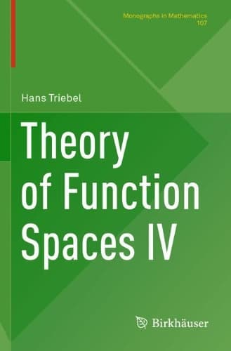 Cover of Theory of Function Spaces IV