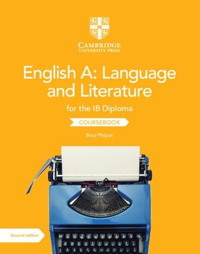 Cover of English A: Language and Literature for the IB Diploma Coursebook