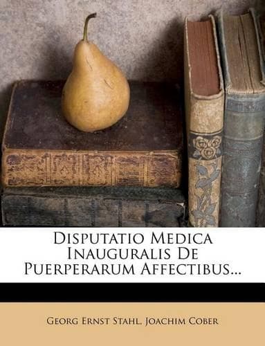 Cover of Disputatio Medica Inauguralis de Puerperarum Affectibus...