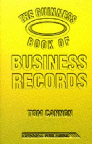 Cover of The Guinness Book of Business Records