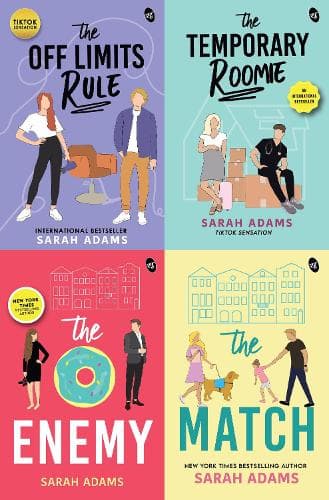 Cover of The Sarah Adams Combo-The Off Limits Rule I The Temporary Roomie I The Enemy I The Match