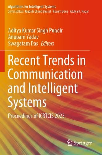 Cover of Recent Trends in Communication and Intelligent Systems