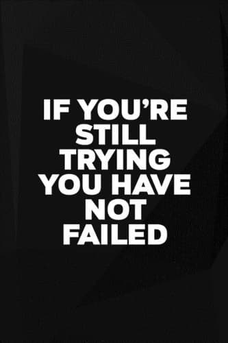 Cover of If You're Still Trying You Have Not Failed