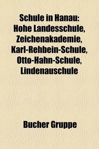 Cover of Schule in Hanau
