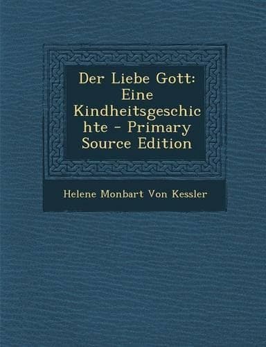 Cover of Der Liebe Gott