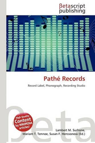 Cover of Pathe Records