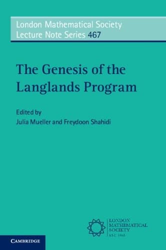 Cover of The Genesis of the Langlands Program