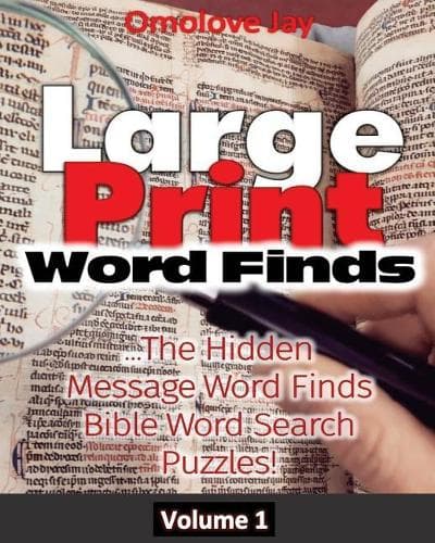 Cover of Large Print Word-Finds