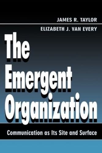 Cover of The Emergent Organization