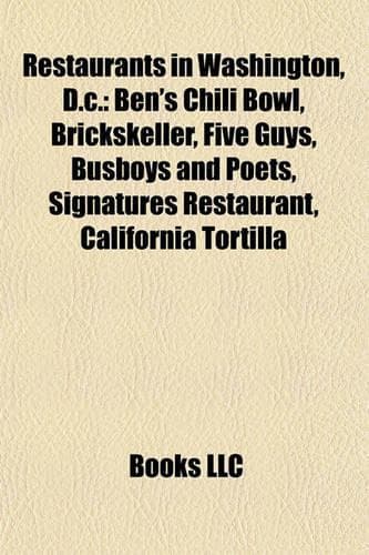 Cover of Restaurants in Washington, D.C.