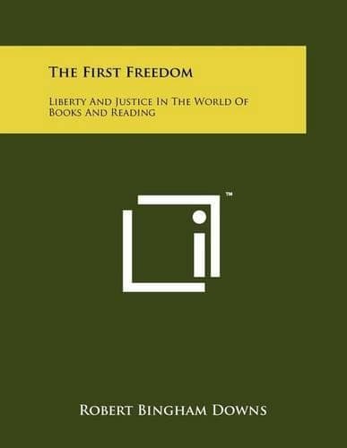 Cover of The First Freedom