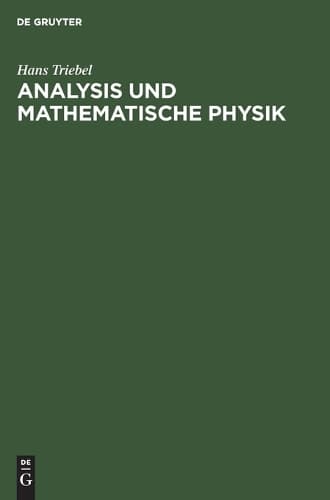 Cover of Analysis Und Mathematische Physik