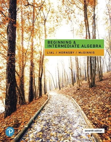 Cover of Beginning & Intermediate Algebra