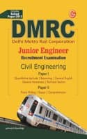 Cover of DMRC - Junior Engineer Recruitment Examination (Civil Engineering) : Includes Solved Paper - 2013 9th Edition