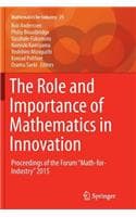 Cover of The Role and Importance of Mathematics in Innovation