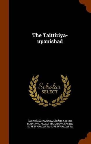 Cover of The Taittiriya-Upanishad