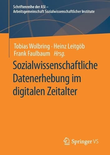 Cover of Sozialwissenschaftliche Datenerhebung im digitalen Zeitalter