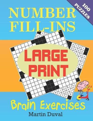 Cover of Number Fill-Ins Brain Exercises