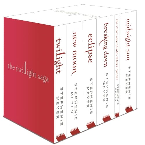 Cover of Twilight Saga 6 Book Set (White Cover)