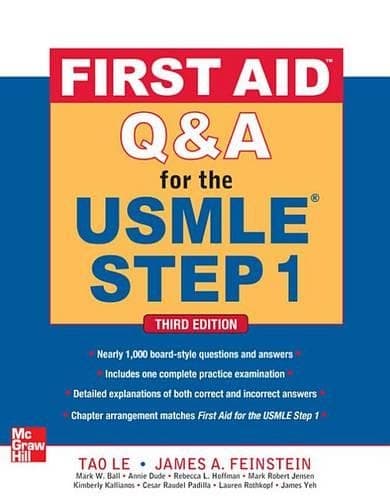 Cover of First Aid Q&A for the USMLE Step 1, Third Edition