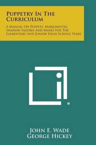 Cover of Puppetry in the Curriculum