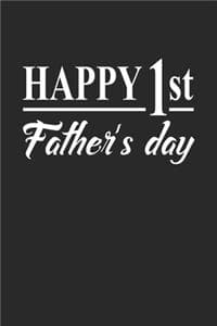Cover of Happy 1st Father's Day 1