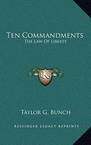 Cover of Ten Commandments