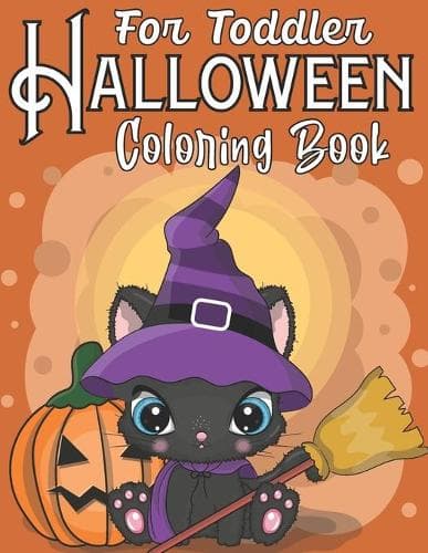 Cover of For Toddler Happy Halloween Coloring Book