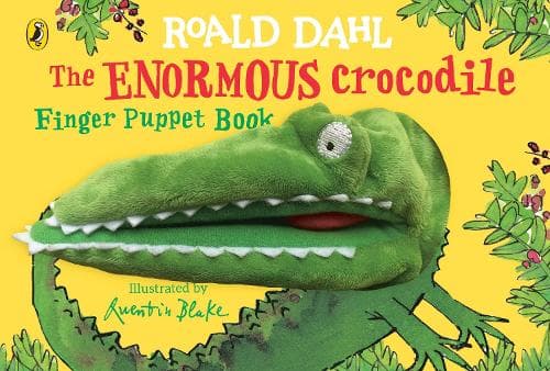 Cover of The Enormous Crocodile's Finger Puppet Book
