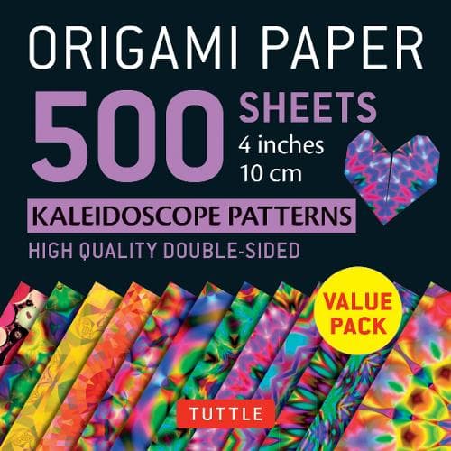 Cover of Origami Paper 500 sheets Kaleidoscope Patterns 4" (10 cm)