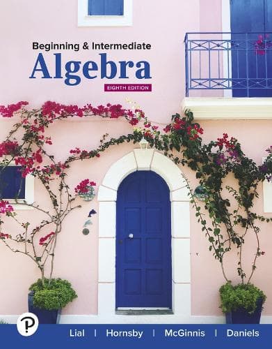 Cover of Beginning & Intermediate Algebra