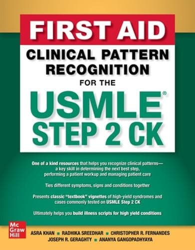 Cover of First Aid Clinical Pattern Recognition for the USMLE Step 2 CK