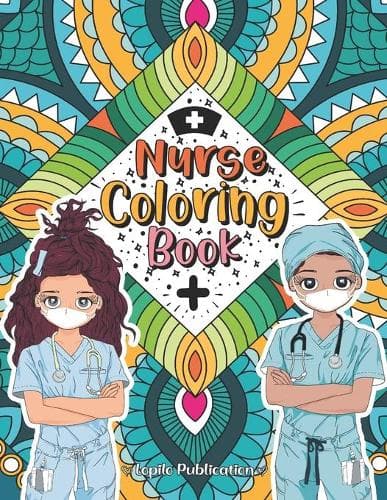 Cover of Nurse Coloring Book