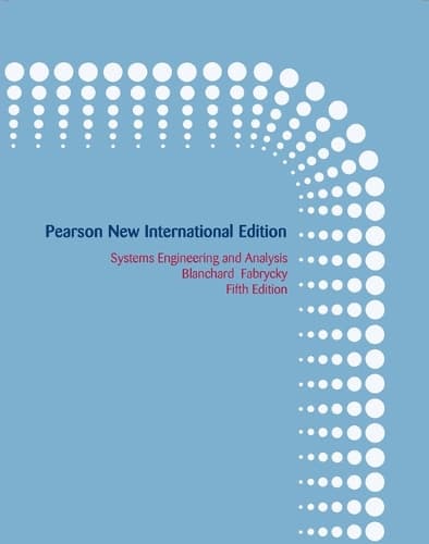 Cover of Systems Engineering and Analysis