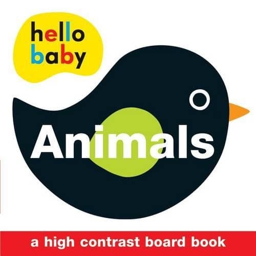 Cover of Hello Baby: Animals: A High-Contrast Board Book