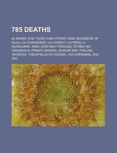 Cover of 785 Deaths
