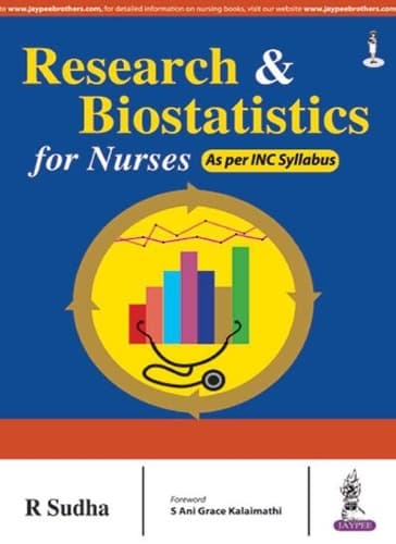 Cover of Research and Biostatistics for Nurses