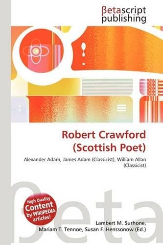 Cover of Robert Crawford (Scottish Poet)