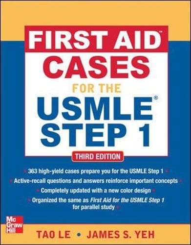 Cover of First Aid Cases for the USMLE Step 1, Third Edition