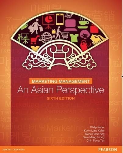 Cover of Marketing Management: An Asian Perspective