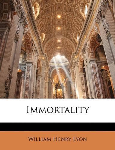 Cover of Immortality