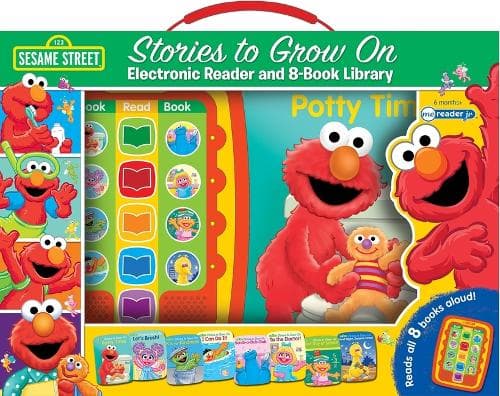 Cover of Sesame Street: Stories to Grow on Electronic Reader and 8-Book Library Sound Book Set
