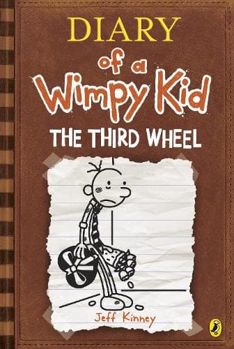 Cover of The Third Wheel (Diary of a Wimpy Kid book 7)
